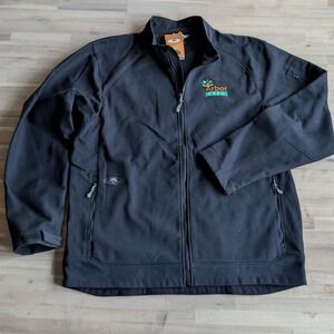 Arborwear Stretch Cambium Softshell Jacket Men's 3XL Black Full Zip NEW!